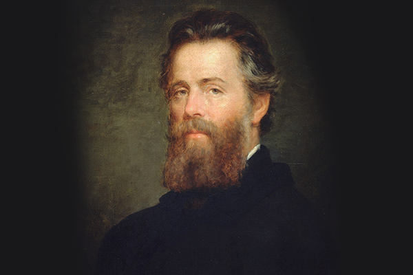 Retrato del escritor Hermann Melville