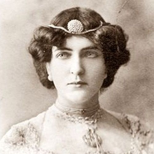 Fotografía de la poeta Delmira Agustini