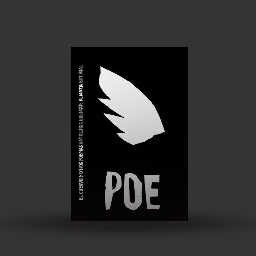 La portada del libro "El cuervo y otros poemas" de Edgar Allan Poe.