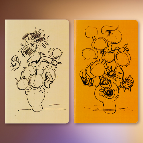 Imagen libretas moleskine Set 2 Cahier Grande Van Gogh