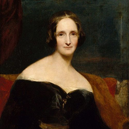 Retrato de Mary Shelley