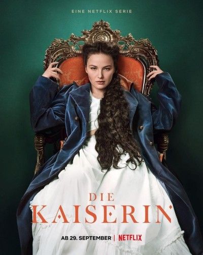 cartel de la serie den Netflix LA emperatriz