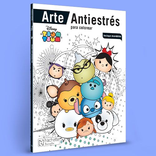 Libro antiestrés de mandalas Tsum Tsum de Disney