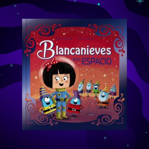 Libro infantil Blancanieves en el espacio