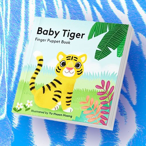 Libro marioneta Baby Tiger Finger Puppet Book