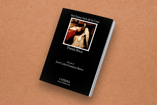 Portada del libro Poesía Lírica de Sor Juana Inés de la Cruz