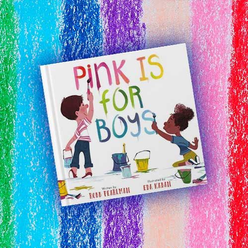 Libro para niños Pink is for boys
