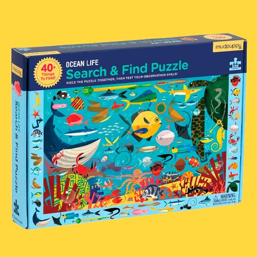 Rompecabezas Ocean Life Search & Find