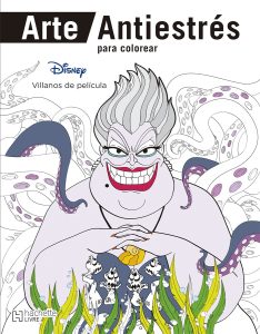 Arte Antiestrés para colorear. Villanos de película