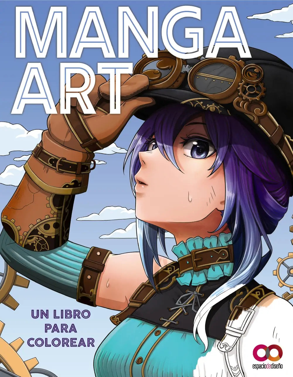 manga art. un libro para colorear