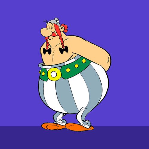 dibujo de Obelix