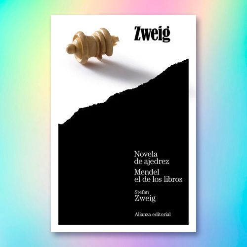 La portada del libro "Novela de ajedrez / Mendel de los libros" de Stefan Zweig.