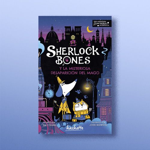 Libro infantil Sherlock Bones y la misteriosa desaparición del mago