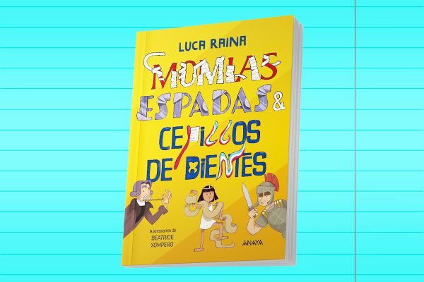 Portada del libro infantil Momias, espadas y cepillos de dientes