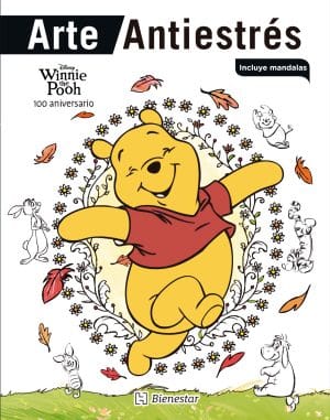 Libro Arte Antiestrés 100% Winnie Pooh