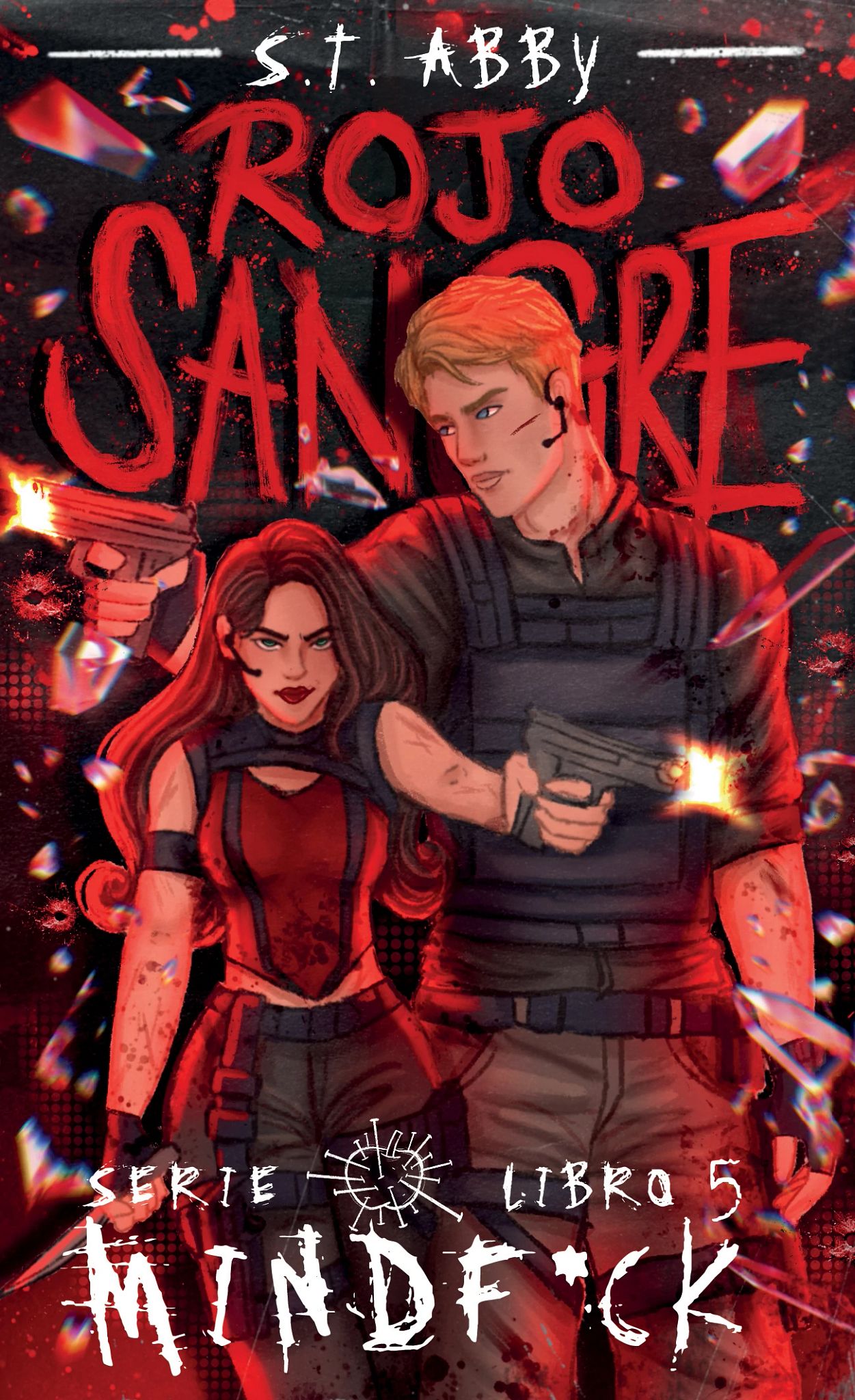 Rojo sangre, libro 5 de la serie Mindf*ck, de S. T. Abby