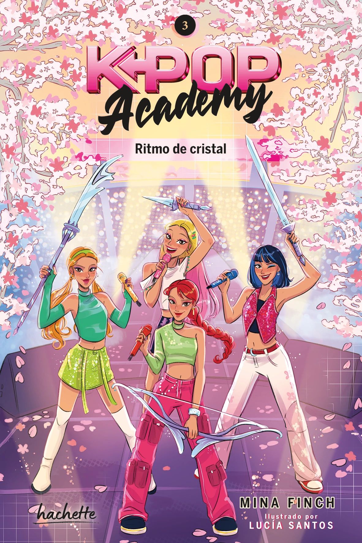 Libro infantil K-pop Academy. Ritmo de cristal