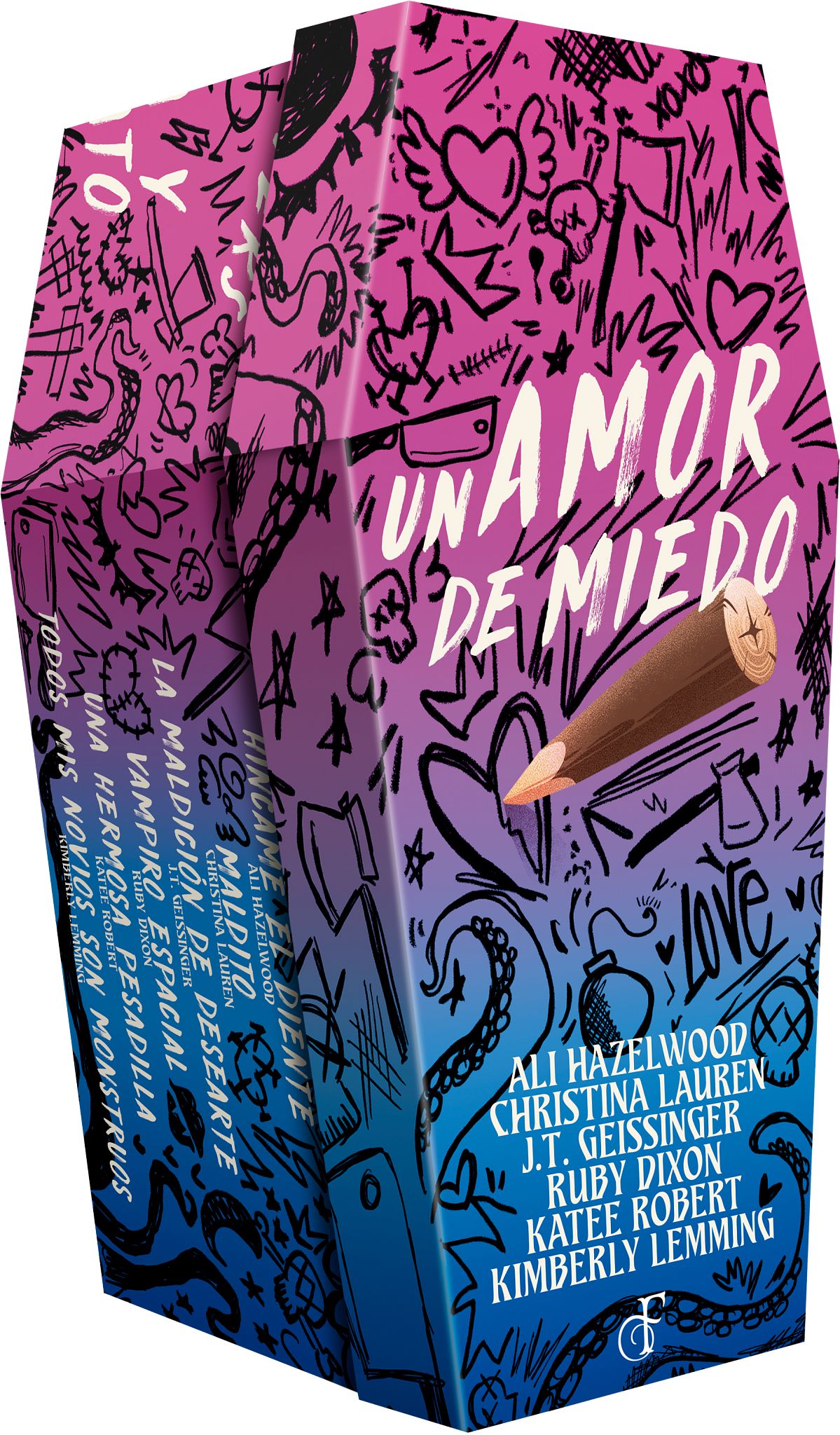 Estuche Un amor de miedo