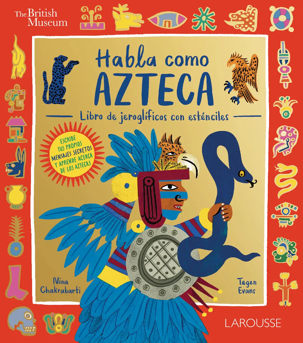 Portada del libro infantil Habla como azteca